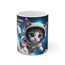 Cat Breeds in Space - Maine Coon Breed - Ceramic Mug 11oz - £14.10 GBP