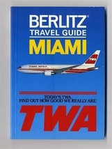 TWA Berlitz Travel Guide for Miami Florida - $11.88