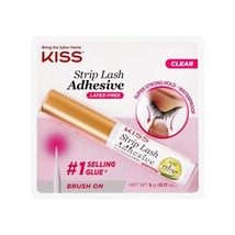 KISS Clear Strip Lash Adhesive With Aloe, Waterproof, Formaldehyde and L... - $9.03