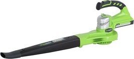 Greenworks 24V Cordless Blower (130 MPH / 330) with 2AH Battery and Charger - £88.60 GBP