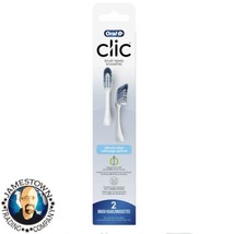 Oral-B Clic Toothbrush Ultimate Clean Replacement Brush Heads, White, 2 Count - £11.78 GBP