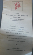 The Delaware and Hudson Company brochure, executive Offices, 32 Nassau S... - £18.72 GBP