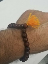 Wooden Yogic beads Meditation Praying Beads Talisman Sikh Simarna Bracelet FF10 - £210.32 GBP