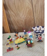 Vtg Disney Assortment Lot of 10 Toy Mickey, Top Cat Donald Goofy Snoopy ... - $34.99