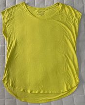 Rachel Zoe Women’s Yellow Top  T- Shirt Layering Size Large NWOT - $18.98