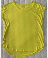 Rachel Zoe Women’s Yellow Top  T- Shirt Layering Size Large NWOT - $18.98