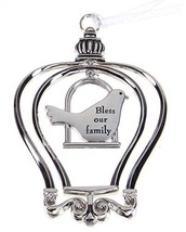 Ganz Birdcage Ornament/Car Charm - Bless our family - £9.87 GBP