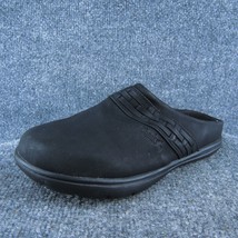 Cheeks Tony Little Women Mules Shoes Black Synthetic Slip On Size 7.5 Medium - £19.57 GBP