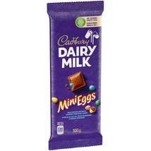 3 X Cadbury Dairy Milk Chocolate with Mini Eggs Candy Bar 100g Each -Free Shipp - £23.17 GBP