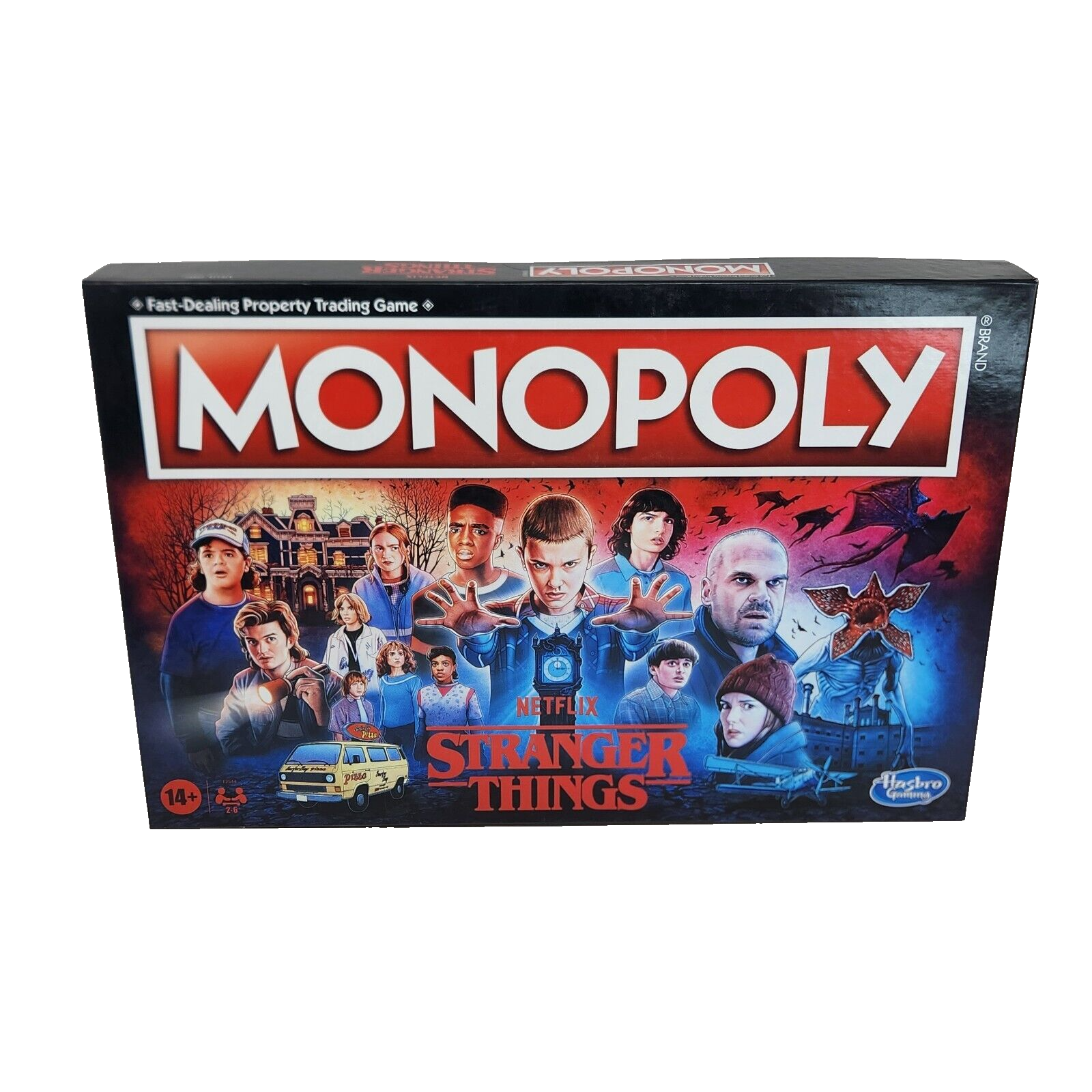 Primary image for MONOPOLY BOARD GAME NETFLIX STRANGER THINGS 100% COMPLETE NEW SEALED