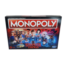 MONOPOLY BOARD GAME NETFLIX STRANGER THINGS 100% COMPLETE NEW SEALED - $28.50