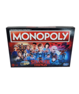 MONOPOLY BOARD GAME NETFLIX STRANGER THINGS 100% COMPLETE NEW SEALED - £22.41 GBP