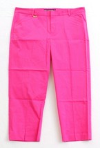 Ralph Lauren Golf Pink Flat Front Cotton Stretch Golf Pants Women&#39;s NWT - £79.12 GBP