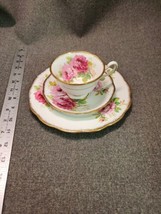 Royal Albert American Beauty Luncheon Snack Set; Teacup,  Saucer &amp; Lunch... - £23.16 GBP