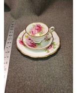 Royal Albert American Beauty Luncheon Snack Set; Teacup,  Saucer &amp; Lunch... - £23.15 GBP