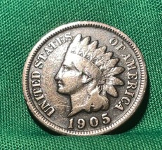 1905 Philadelphia Mint  Indian Head Cent Beautiful - $19.48