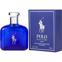 Polo Blue By Ralph Lauren Edt Spray 2.5 Oz - £41.82 GBP