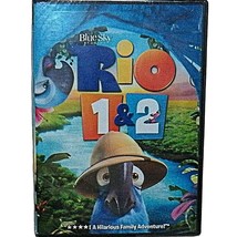 Rio 1 and Rio 2 Animated Features Blue Sky Anne Hathaway Jesse Eisenberg DVD Set - £19.97 GBP