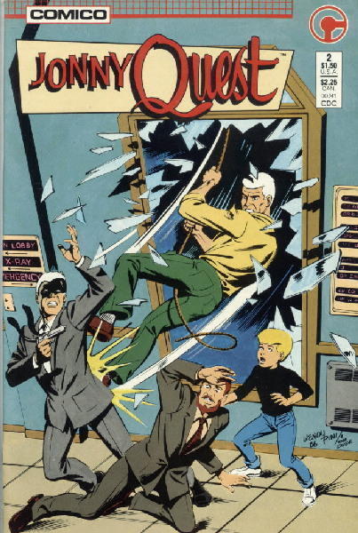 Jonny Quest Comic Book #2 Comico 1986 NICE COPY UNREAD E - $2.50