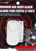 Door &amp; Window Burglar ALARM Security LoUd SOUND System Hotel travel w/ b... - $22.32