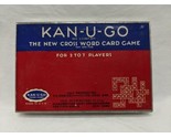 Vintage 1937 Kan-U-Go Cross Word Game Complete - $35.63
