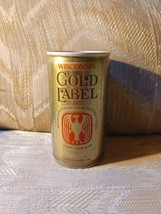 Wisconsin Gold Label Light Lager Beer Can 12 Oz Empty Vintage Jos Huber ... - $7.92