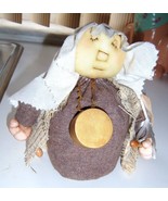 Vintage Doll Figure Folk Art Plush Hand Crafted DRUMMER BOY Folk ArHome ... - £22.54 GBP