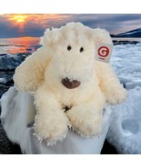 18&quot; Large GUND White Polar Teddy Bear Fuzzy Soft Plush NWT Super Soft Cu... - £16.27 GBP