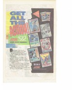 1992 Score Baseball Cards Print Ad 6.5&quot; x 10&quot; - £15.25 GBP