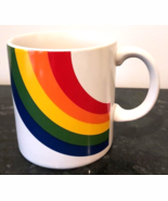 FTD Especially For You Vintage 80s Rainbow Coffee Mug Made in Korea Prid... - $9.89