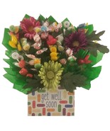 Hard Candy Bouquet gift box - Great as a Get Well Soon or Hospital gift ... - £35.85 GBP