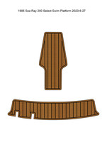 1995 Sea Ray 200 Select Swim Platform Pad Boat EVA Foam Faux Teak Deck F... - $409.34 CAD