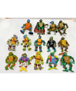 TMNT TEENAGE MUTANT NINJA TURTLES LOT OF 14 FIGURES Vintage - €39,85 EUR
