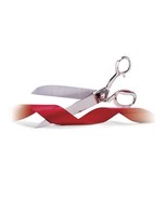 Ceremonial Scissors for ribbon cutting events are 12&quot; long and Nickle Pl... - $129.99