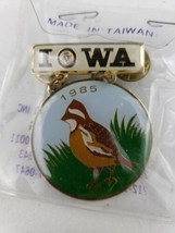 RARE Vintage 1985 Iowa Bird Lions Club Pin - £12.01 GBP