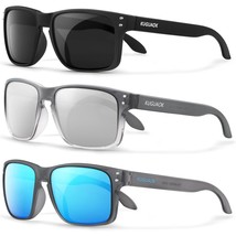 Polarized Square Sunglasses For Men And Women Matte Finish Sun Glasses U... - $35.99