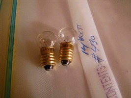 Lionel Bulbs #430 - 14 Volt Large Head Screw (2) - New - H47 - £2.74 GBP