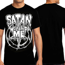 Killers Never Die Davey Suicide Satan Worships Me Rock Metal Men&#39;s T-Shi... - £15.60 GBP+