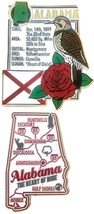 Alabama Square and Premium Set Fridge Magnet - $243.64 MXN