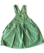 Vintage Looney Tunes Girls Corduroy Dress Overall Tweety Bird Jumper Size 6 - $66.45 CAD