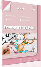 Transparency Film Paper Clear for Overhead Projector Transparencies and ... - $10.45