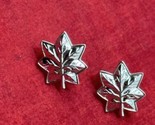 2 - 1/20 Silver Filled Oak Leaf Insignia NS Meyer NY Lt Col Commander Na... - £20.08 GBP