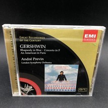 GERSHWIN: Rhapsody in Blue/An American in Paris CD Andre Previn EMI Excellent - £5.89 GBP