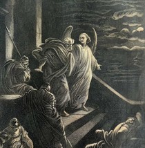 Dore The Deliverance Of Peter Engraving 1868 Victorian Religious Art DWEE27 - $149.99