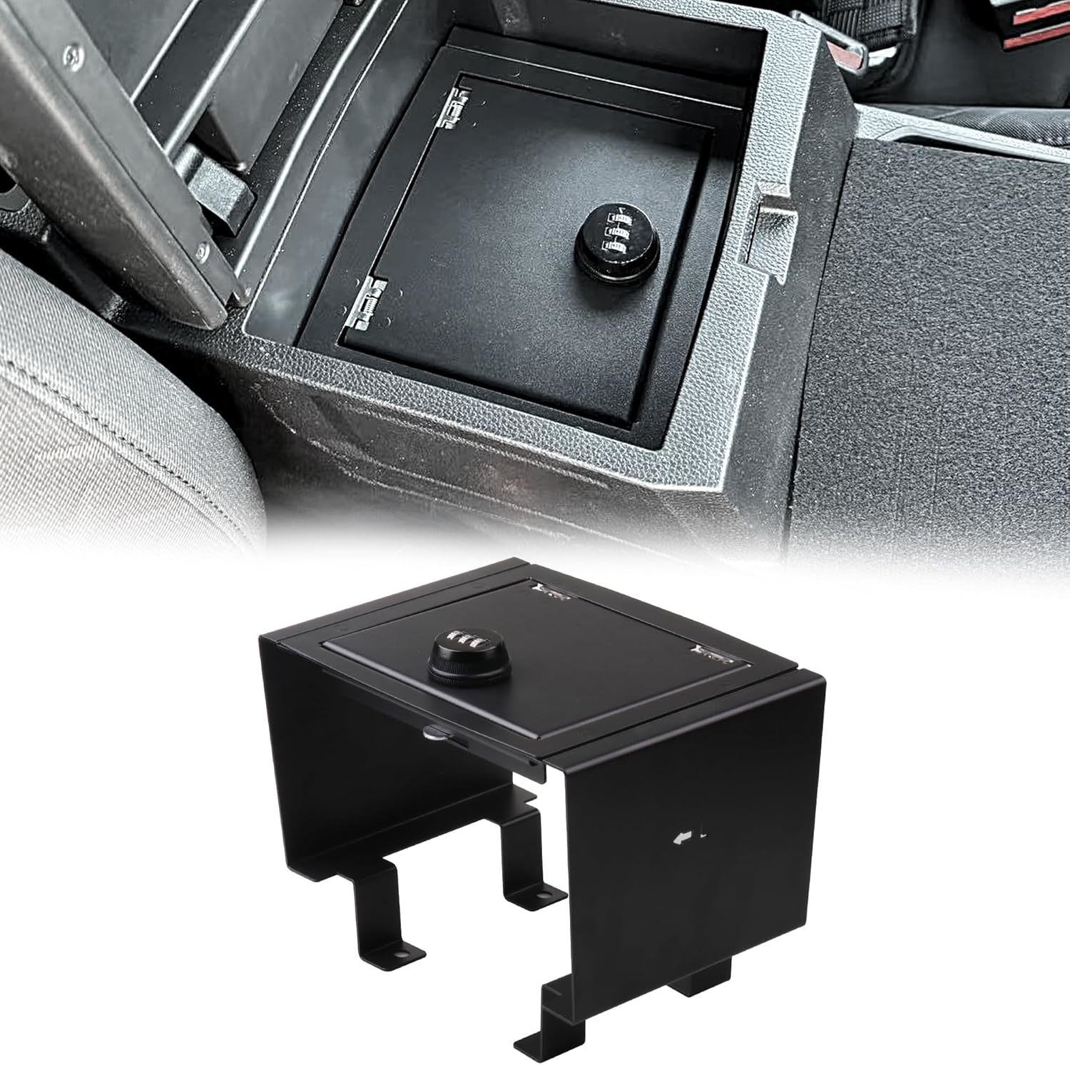 Center Console Lock Safe Box Compatible With Toyota Tacoma 2024 2025+ - $163.96