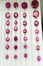 107 cts Natural Ruby Lot mild heat only - £9,136.88 GBP