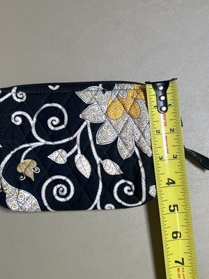 Vera Bradley Yellow Bird Cosmetic Travel Bag Item image 6