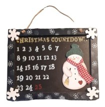 Christmas Countdown Calendar Chalkboard - £17.77 GBP