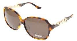 Moschino Sunglasses Women&#39;s MO592 02 Havana Crystallized Swarovski Elements - £45.93 GBP