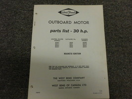 1965 Chrysler Fuoribordo 30 HP Parti Catalogo - £19.92 GBP